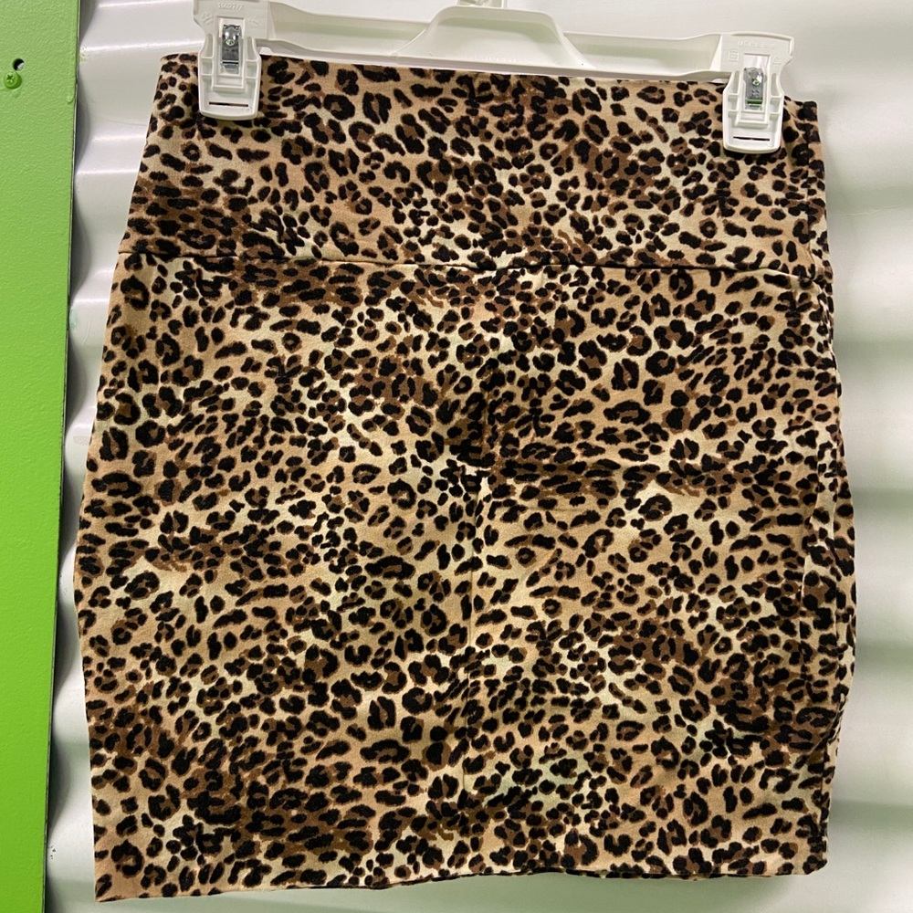 Cheetah skirt